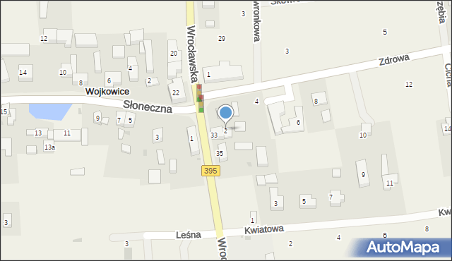 Wojkowice, Zdrowa, 2, mapa Wojkowice