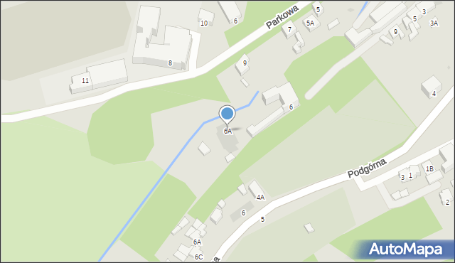 Wyrzysk, Zduny, 6A, mapa Wyrzysk