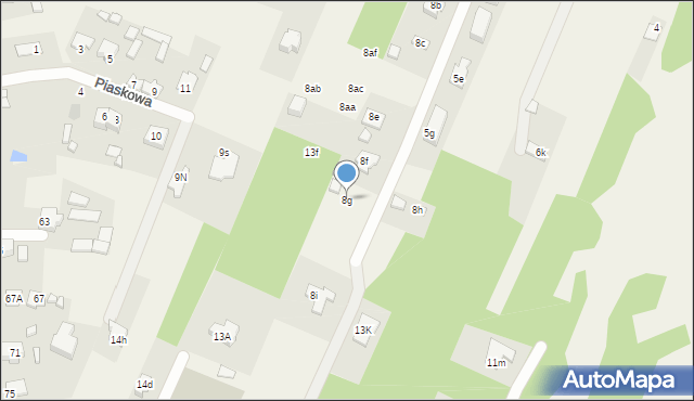 Żdanów, Żdanów, 8g, mapa Żdanów