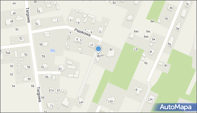 Żdanów, Żdanów, 9N, mapa Żdanów