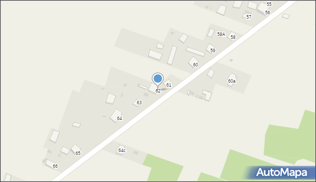 Zdanowice, Zdanowice, 62, mapa Zdanowice