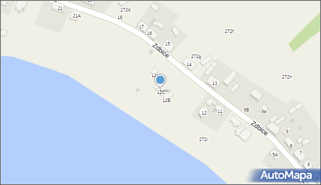 Zdbice, Zdbice, 12C, mapa Zdbice