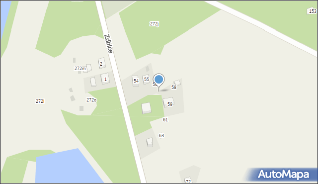 Zdbice, Zdbice, 57, mapa Zdbice