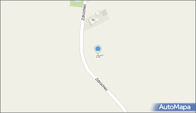 Zdrochec, Zdrochec, 131, mapa Zdrochec