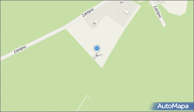 Zdrójno, Zdrójno, 6p, mapa Zdrójno