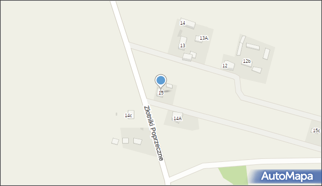 Zdrzychów, Zdrzychów, 15, mapa Zdrzychów