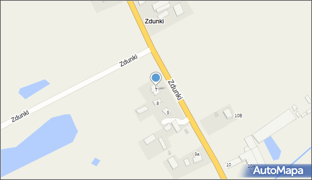 Zdunki, Zdunki, 7, mapa Zdunki