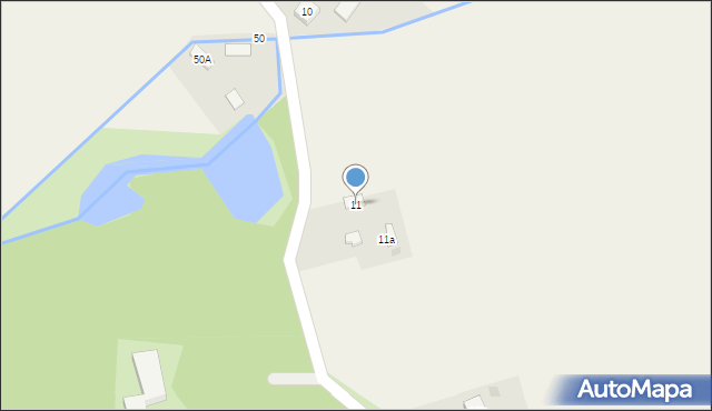 Zdunowo, Zdunowo, 11, mapa Zdunowo