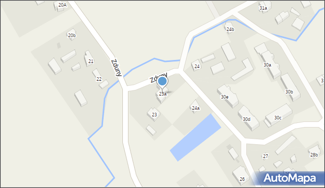 Zduny, Zduny, 23a, mapa Zduny