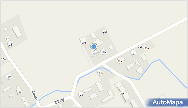 Zduny, Zduny, 29, mapa Zduny