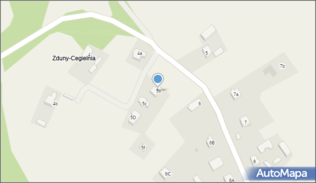 Zduny, Zduny, 5b, mapa Zduny