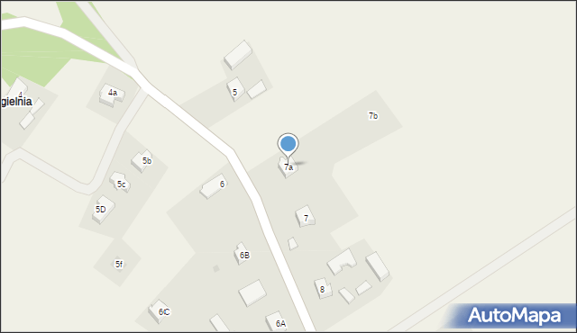 Zduny, Zduny, 7a, mapa Zduny