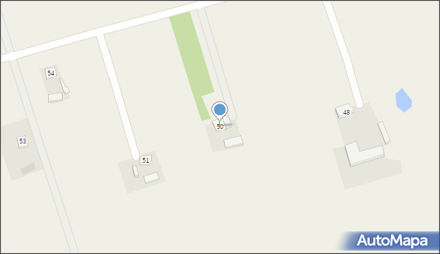 Zduny, Zduny, 50, mapa Zduny