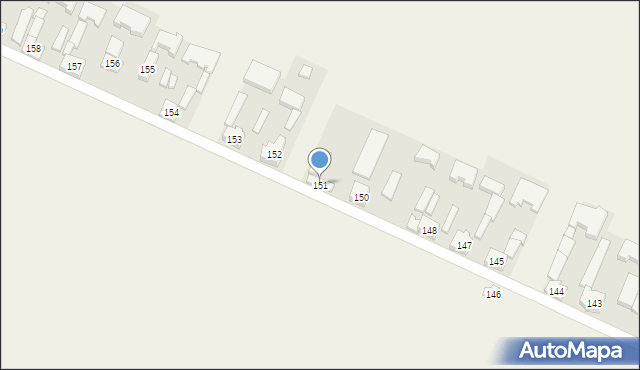 Zduny, Zduny, 151, mapa Zduny