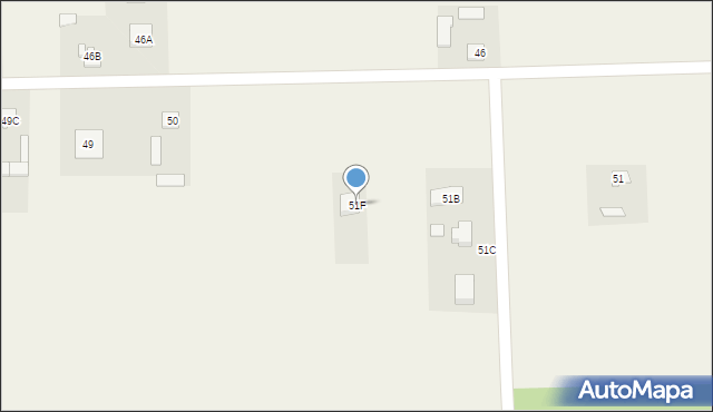 Żdżarów, Żdżarów, 51F, mapa Żdżarów