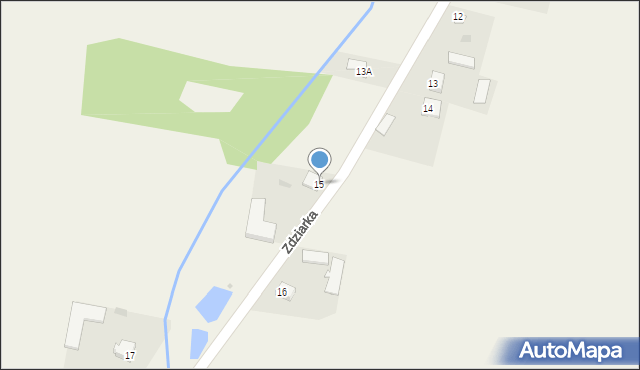 Zdziarka, Zdziarka, 15, mapa Zdziarka