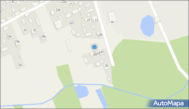 Zdziary, Zdziary, 11b, mapa Zdziary