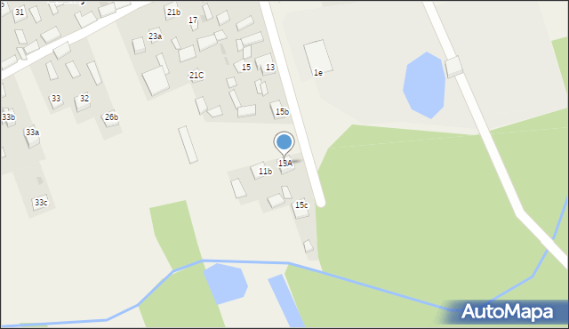 Zdziary, Zdziary, 13A, mapa Zdziary