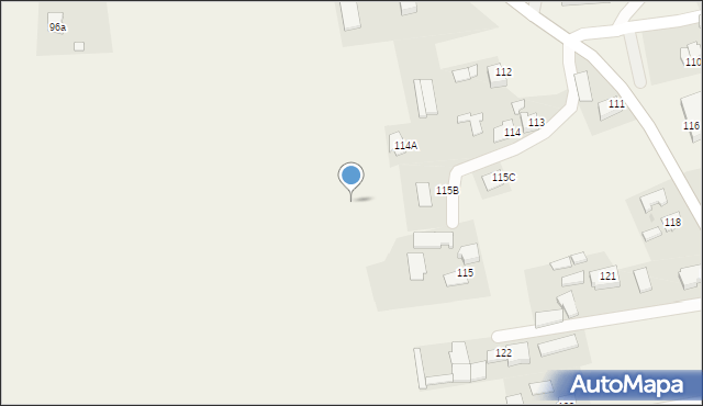 Zdziarzec, Zdziarzec, 115d, mapa Zdziarzec