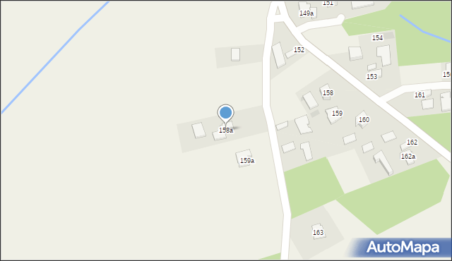 Zdziarzec, Zdziarzec, 158a, mapa Zdziarzec