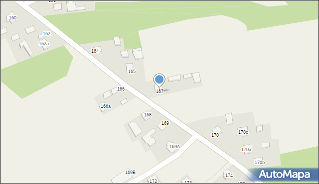 Zdziarzec, Zdziarzec, 167, mapa Zdziarzec