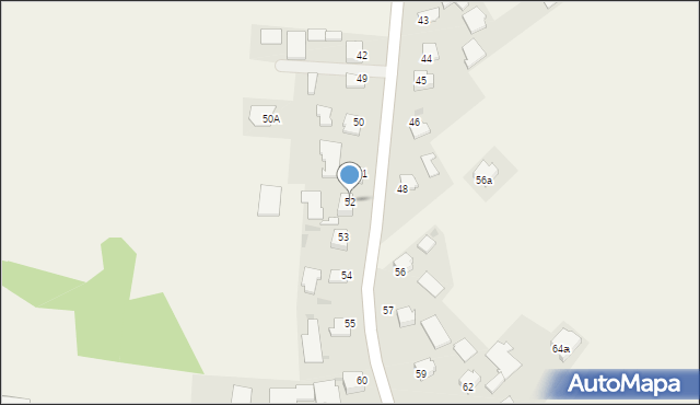 Zdziarzec, Zdziarzec, 52, mapa Zdziarzec