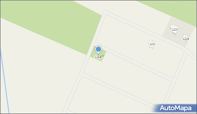 Zdziechów, Zdziechów, 121aj, mapa Zdziechów