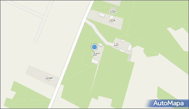 Zdziechów, Zdziechów, 122, mapa Zdziechów