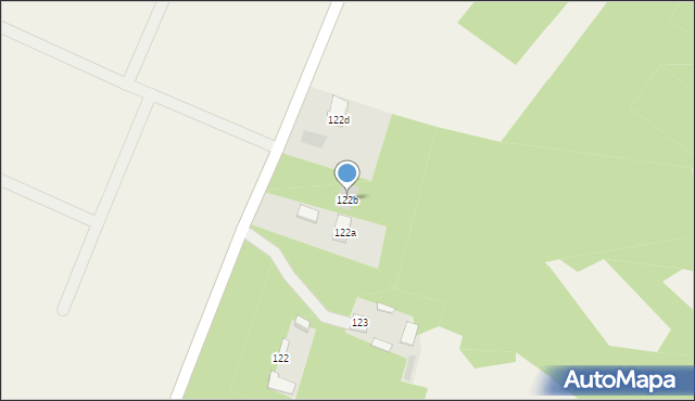 Zdziechów, Zdziechów, 122b, mapa Zdziechów