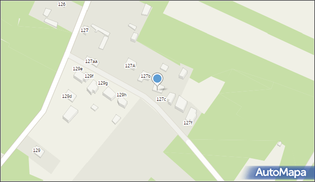 Zdziechów, Zdziechów, 127c, mapa Zdziechów