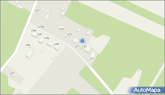 Zdziechów, Zdziechów, 127d, mapa Zdziechów