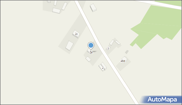 Zdziechów, Zdziechów, 2a, mapa Zdziechów