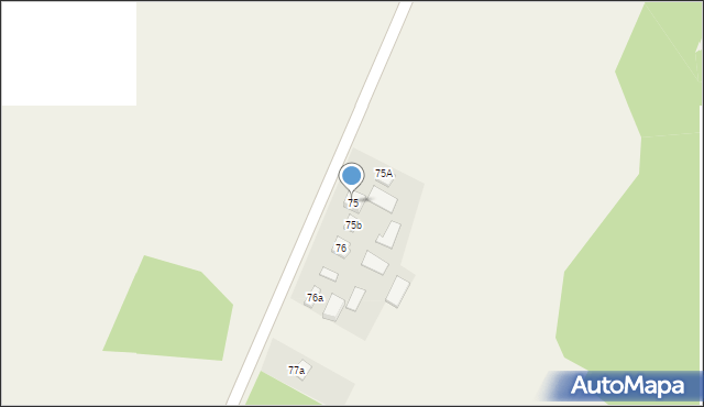 Zdziechów, Zdziechów, 75, mapa Zdziechów