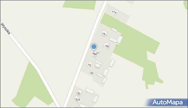 Zdziechów, Zdziechów, 78a, mapa Zdziechów