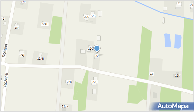 Zdziechów, Zdziechów, 22, mapa Zdziechów