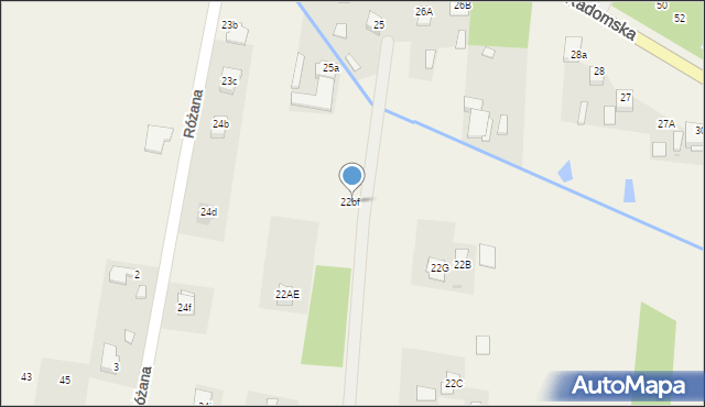 Zdziechów, Zdziechów, 22bf, mapa Zdziechów