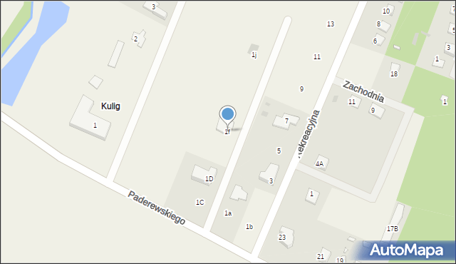 Zdziechów, Zdziechów, 1f, mapa Zdziechów