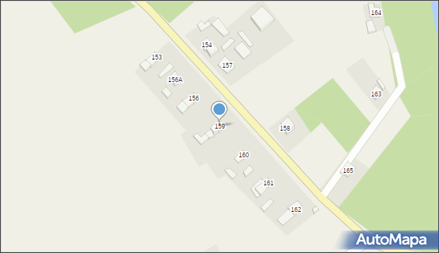 Zdziechowice, Zdziechowice, 159, mapa Zdziechowice