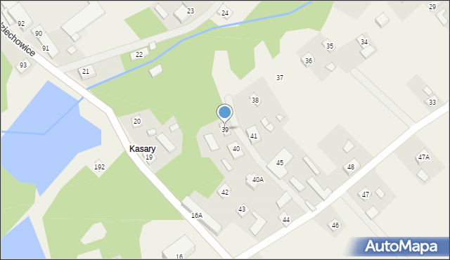 Zdziechowice, Zdziechowice, 39, mapa Zdziechowice