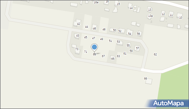 Zdziechowice, Zdziechowice, 69, mapa Zdziechowice