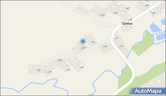 Zdziechowice Drugie, Zdziechowice Drugie, 133, mapa Zdziechowice Drugie