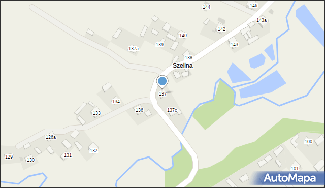 Zdziechowice Drugie, Zdziechowice Drugie, 137, mapa Zdziechowice Drugie