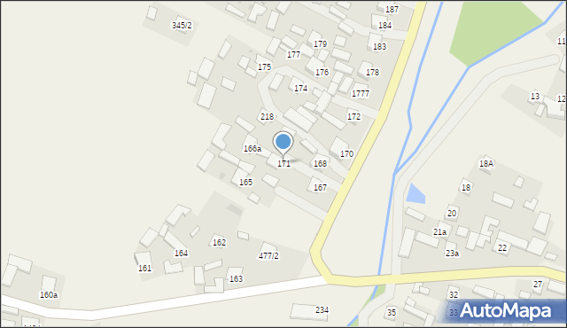 Zdziechowice Drugie, Zdziechowice Drugie, 171, mapa Zdziechowice Drugie