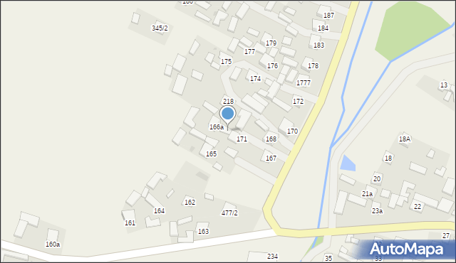 Zdziechowice Drugie, Zdziechowice Drugie, 173, mapa Zdziechowice Drugie