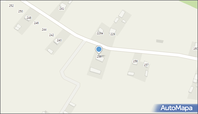 Zdziechowice Drugie, Zdziechowice Drugie, 236, mapa Zdziechowice Drugie