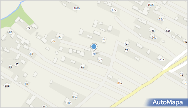 Zdziechowice Drugie, Zdziechowice Drugie, 78, mapa Zdziechowice Drugie