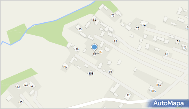 Zdziechowice Drugie, Zdziechowice Drugie, 88, mapa Zdziechowice Drugie