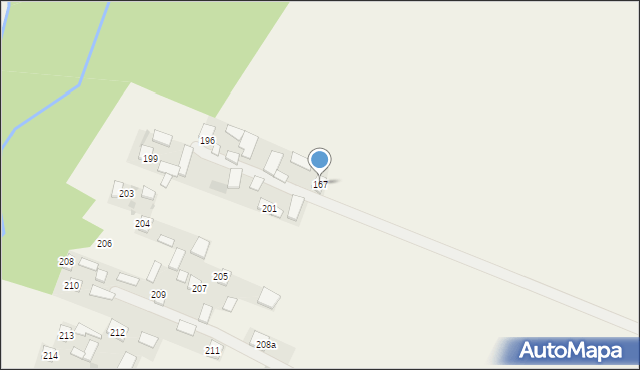 Zdziechowice Pierwsze, Zdziechowice Pierwsze, 167, mapa Zdziechowice Pierwsze