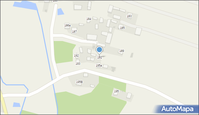 Zdziechowice Pierwsze, Zdziechowice Pierwsze, 191, mapa Zdziechowice Pierwsze