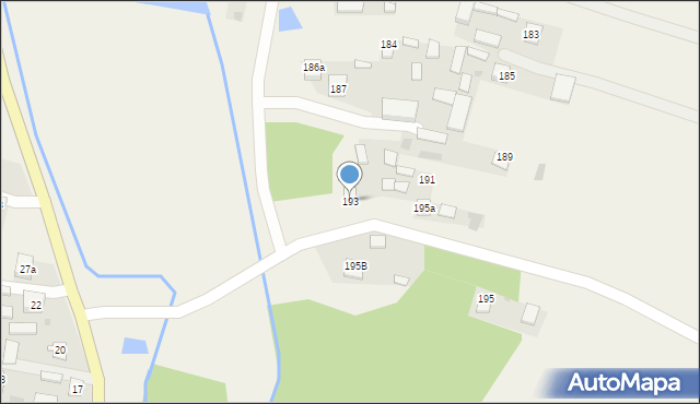 Zdziechowice Pierwsze, Zdziechowice Pierwsze, 193, mapa Zdziechowice Pierwsze
